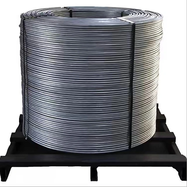 High Quality Calcium Silicon Cored Wire 6030 Alloy Casi Cored Wire as Deoxidizer for Steelmaking