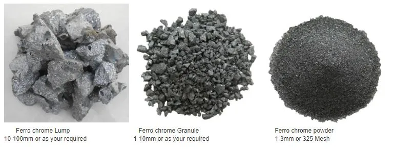 Sale Ferrochrome Metal Ferroalloy with Reasonable Price