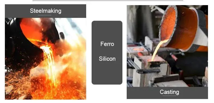 Low-Carbon Reductant Steelmaking Ferro Silicon75 Milled Ferrosilicon Powder FeSi15%