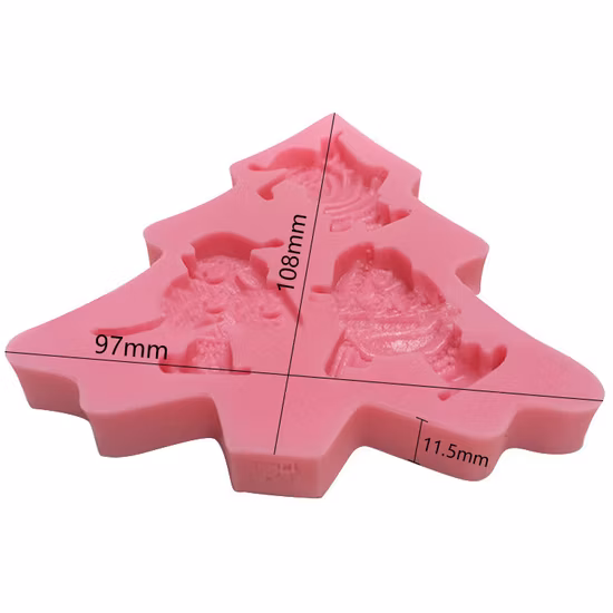 Christmas Series Silicone Cake Mold Silicone Chocolate Mold